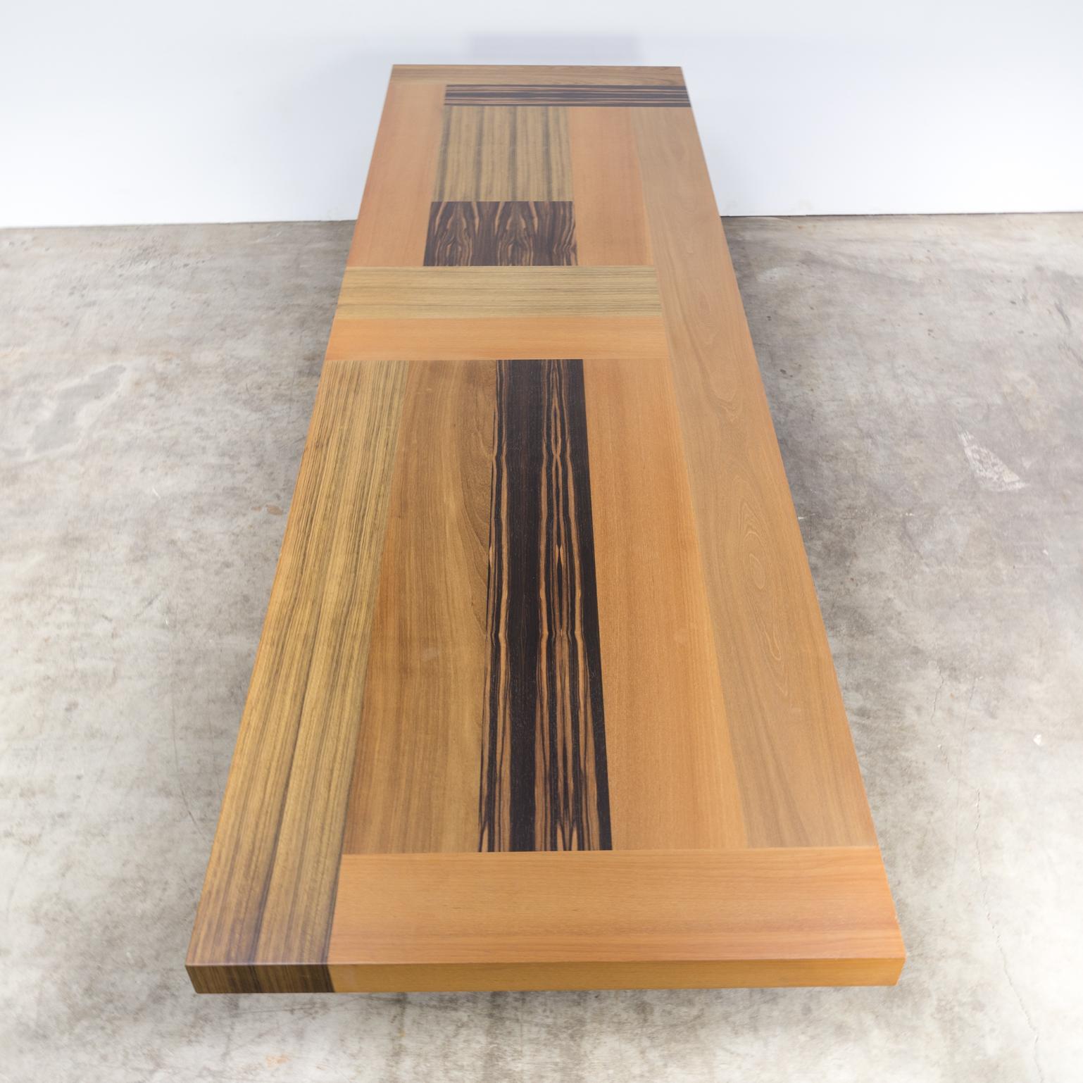 Henk Vos ‘Bagutta’ Dining Table for Linteloo For Sale 2