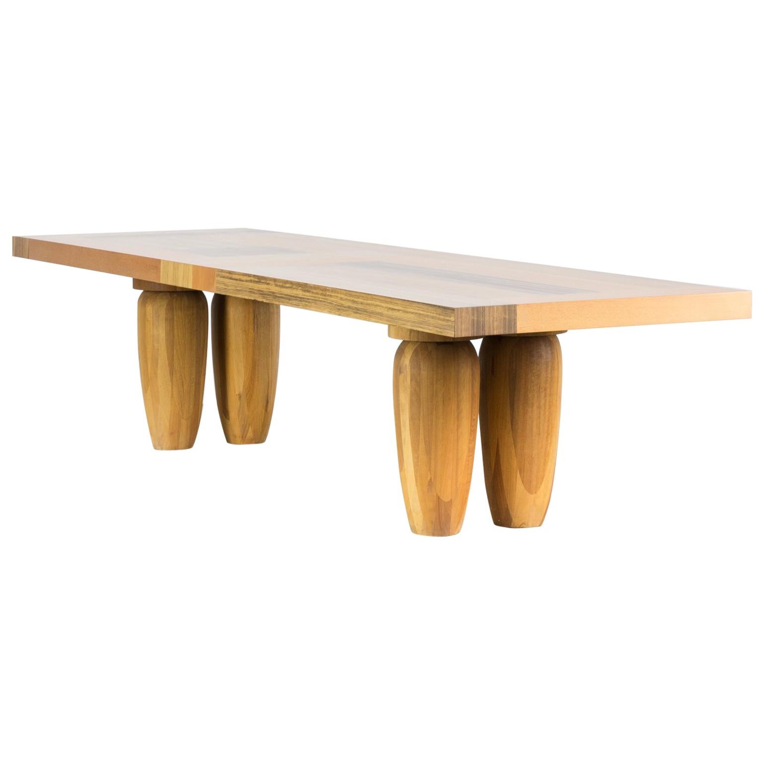 Henk Vos ‘Bagutta’ Dining Table for Linteloo For Sale
