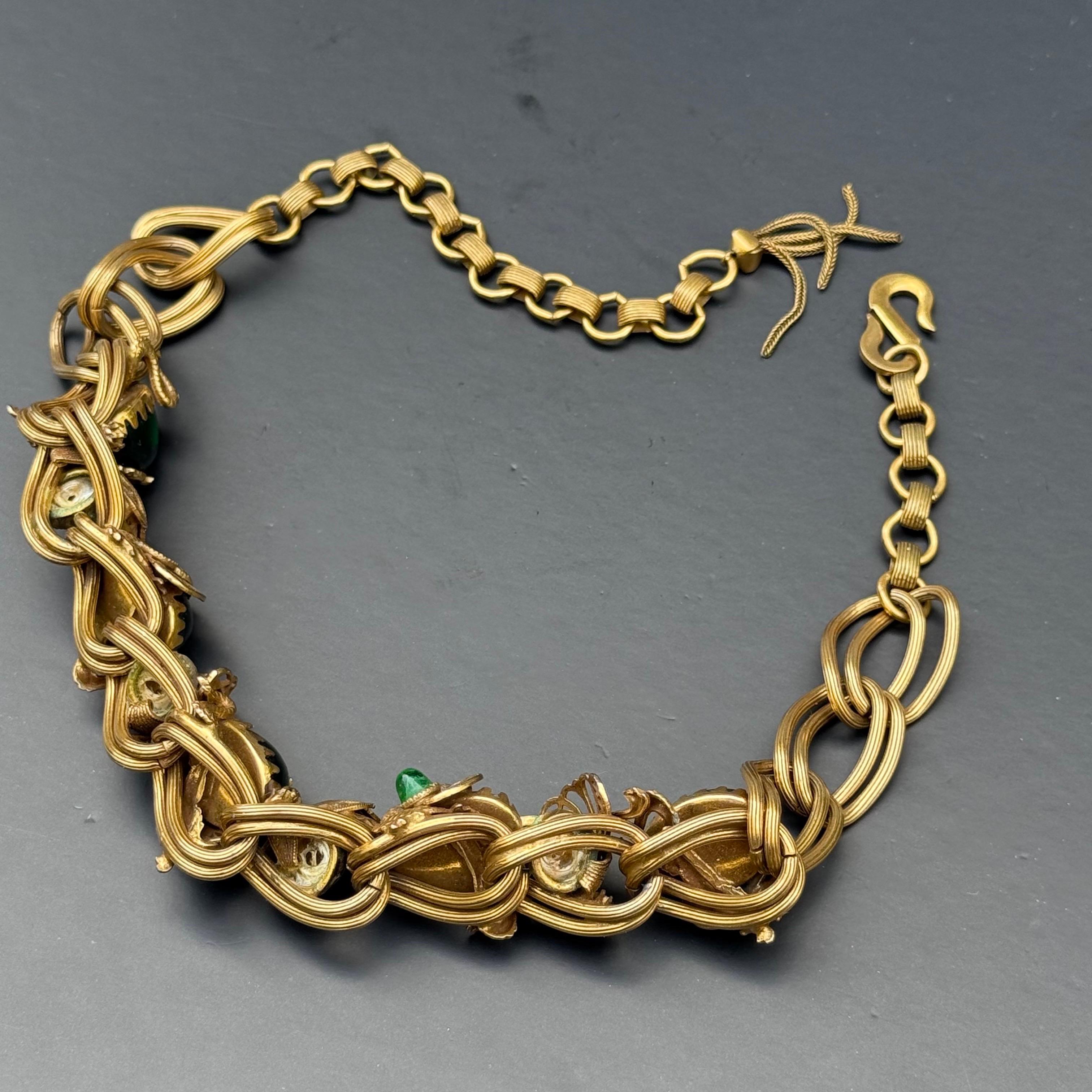Henkel & Grosse Germany for Christian Dior necklace, 1960s For Sale 8