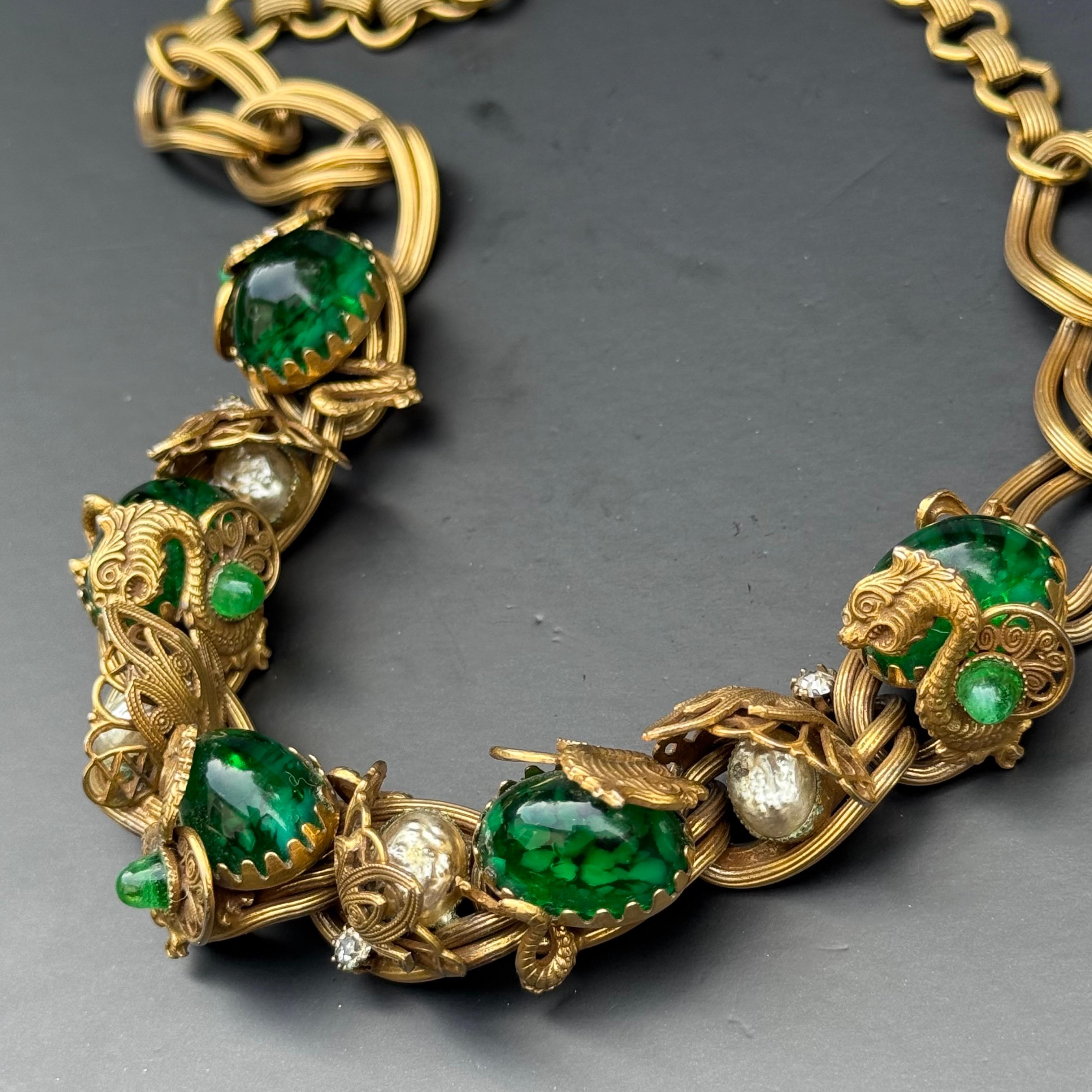Women's Henkel & Grosse Germany for Christian Dior necklace, 1960s For Sale