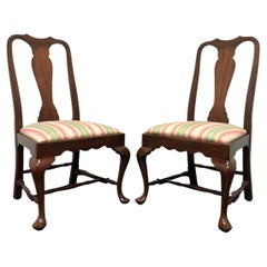 HENKEL HARRIS 104S 29 SPNEA Queen Anne Dining Side Chairs - Pair A