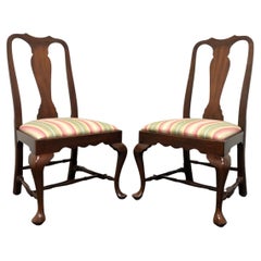 HENKEL HARRIS 104S 29 SPNEA Queen Anne Dining Side Chairs - Pair A