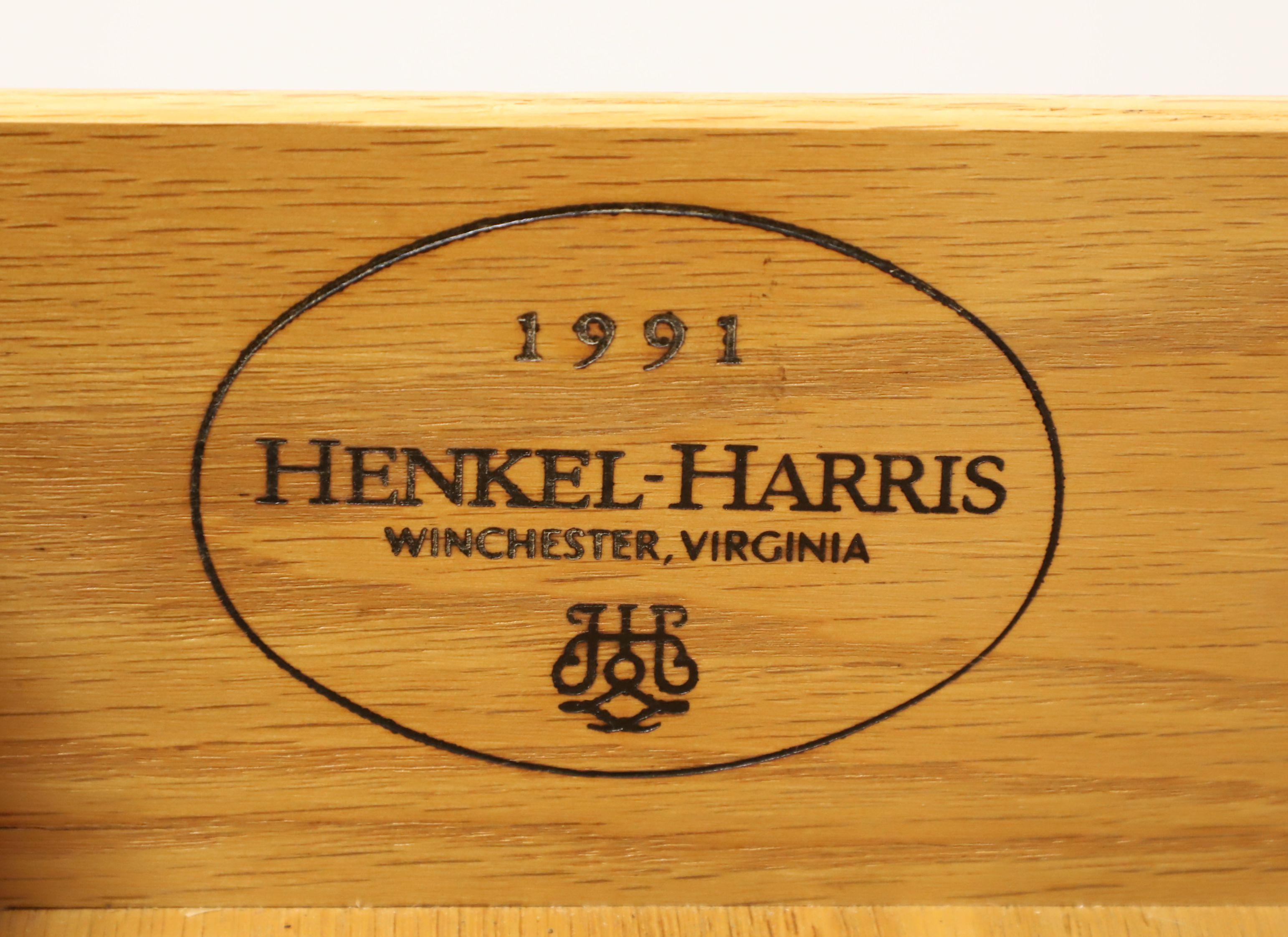 HENKEL HARRIS 124 29 Mahogany Chippendale Style Triple Dresser 6