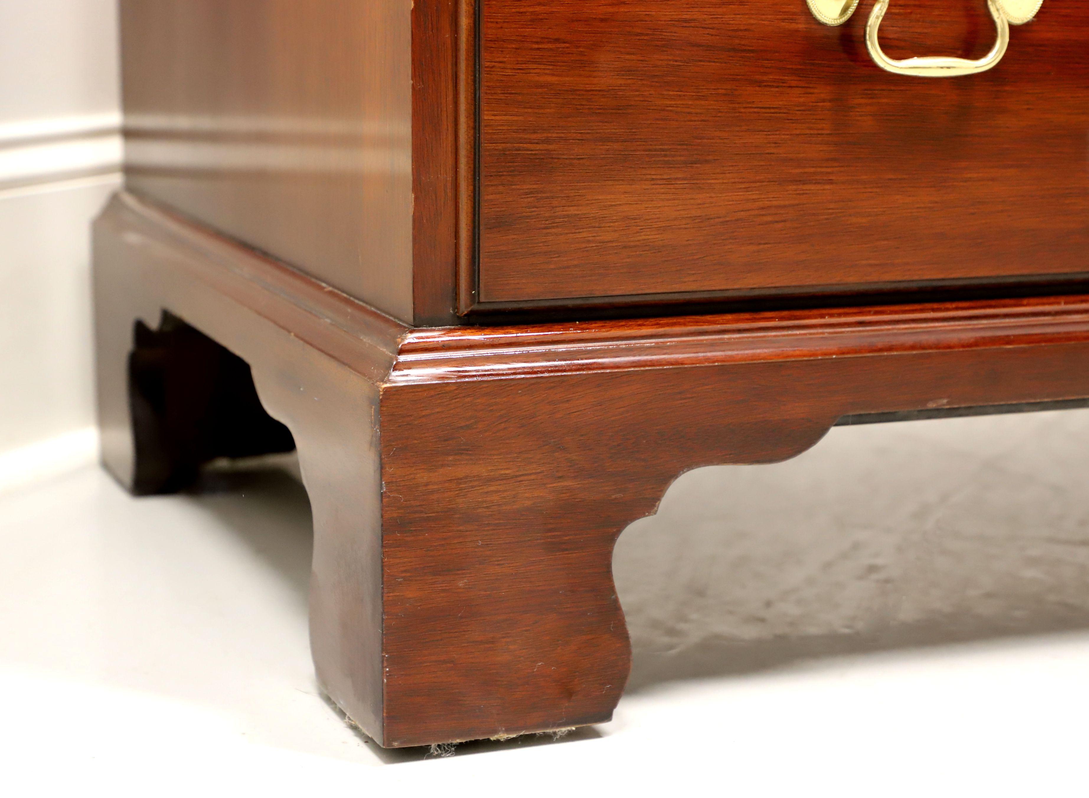 HENKEL HARRIS 124 29 Mahogany Chippendale Style Triple Dresser 2