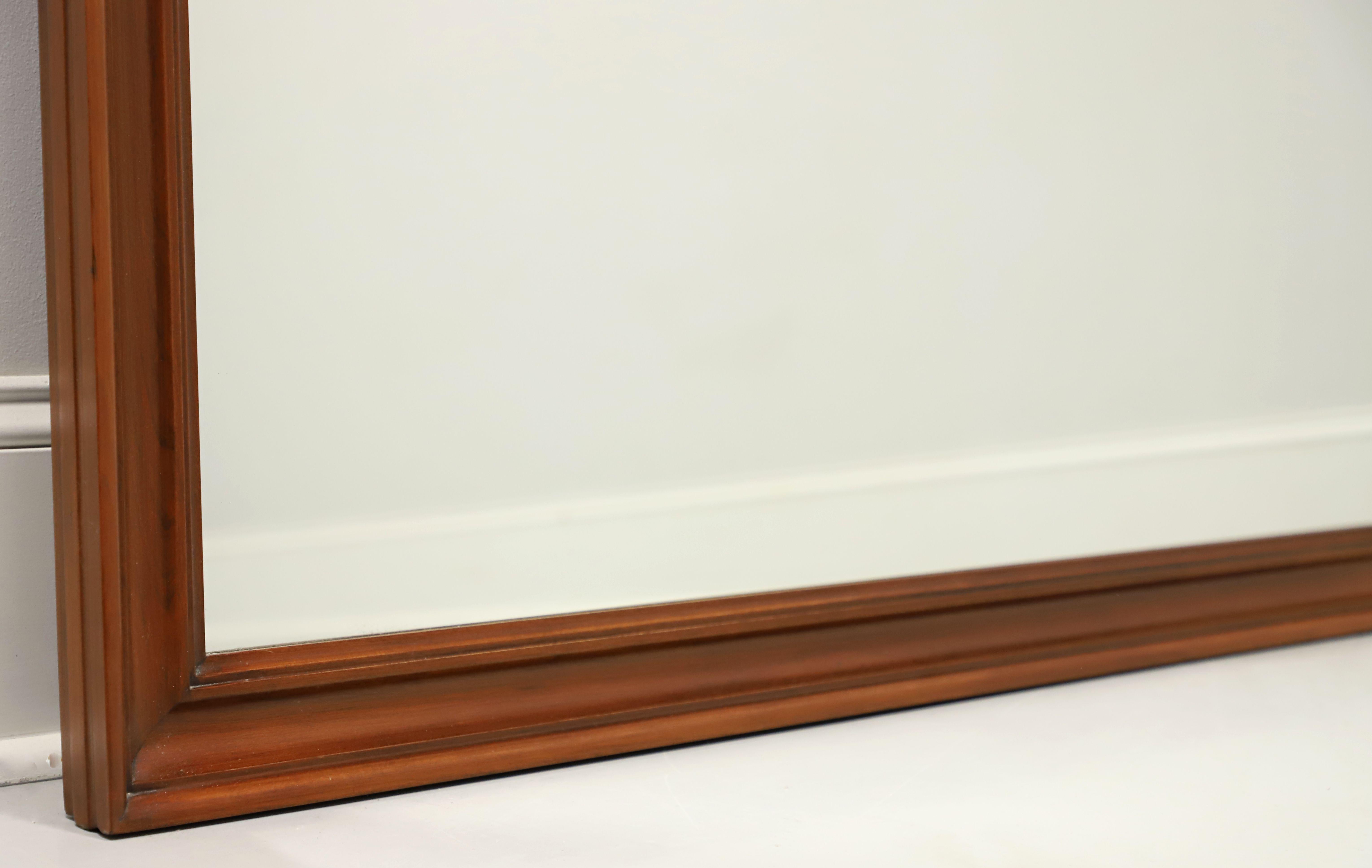 HENKEL HARRIS 125 24 Solid Wild Black Cherry Rectangular Wall Mirror In Good Condition In Charlotte, NC