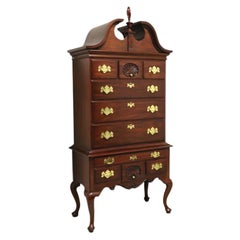 HENKEL HARRIS 145 29 Mahogany Queen Anne Highboy Chest
