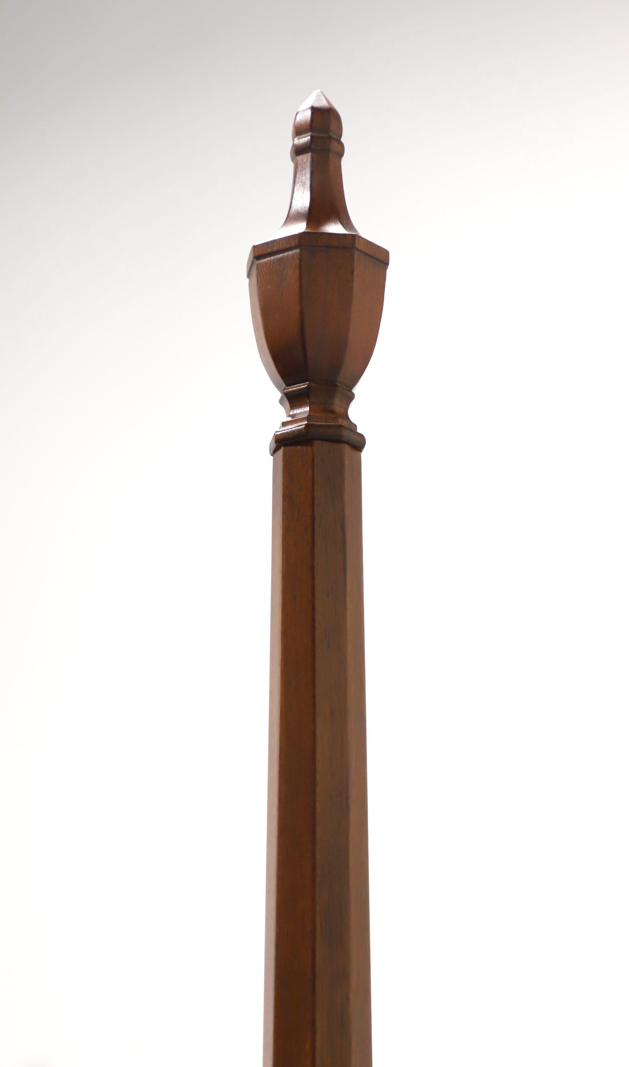 Brass HENKEL HARRIS 170 15 Genuine Black Walnut Queen Size Pencil Post Bed