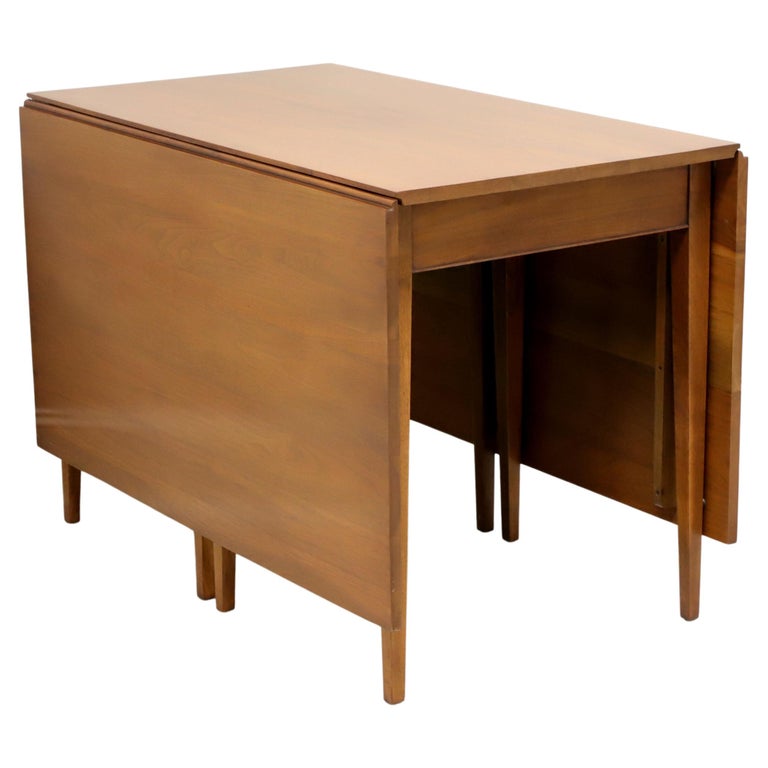 HENKEL HARRIS 2117 15 Solid Walnut Gateleg Drop Leaf Dining Table For