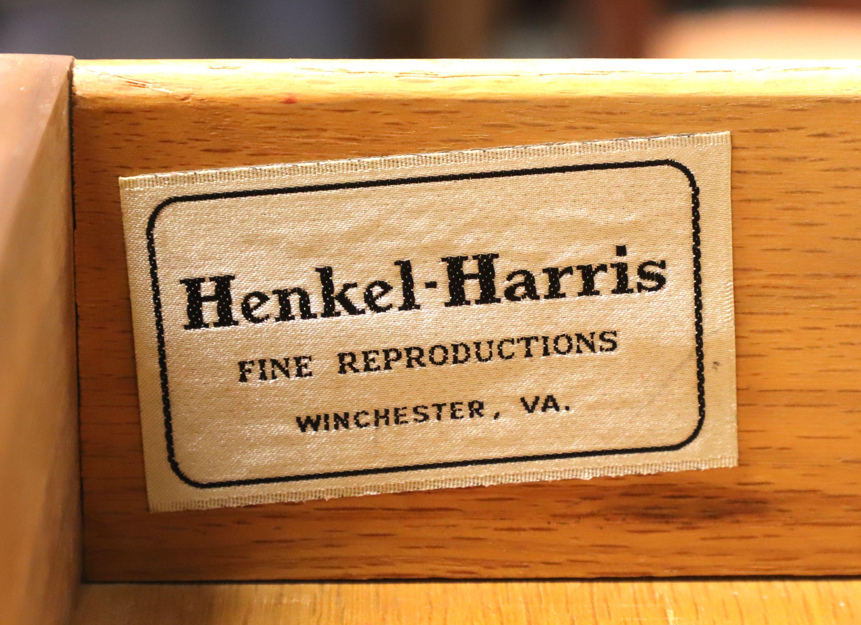 HENKEL HARRIS 2319 15 Solid Walnut Stepback Hutch 3