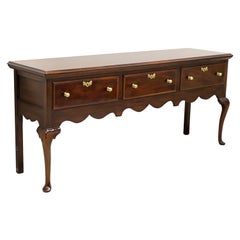 HENKEL HARRIS 2378 29 Jamestown Colony Banded Mahogany Huntboard Sideboard
