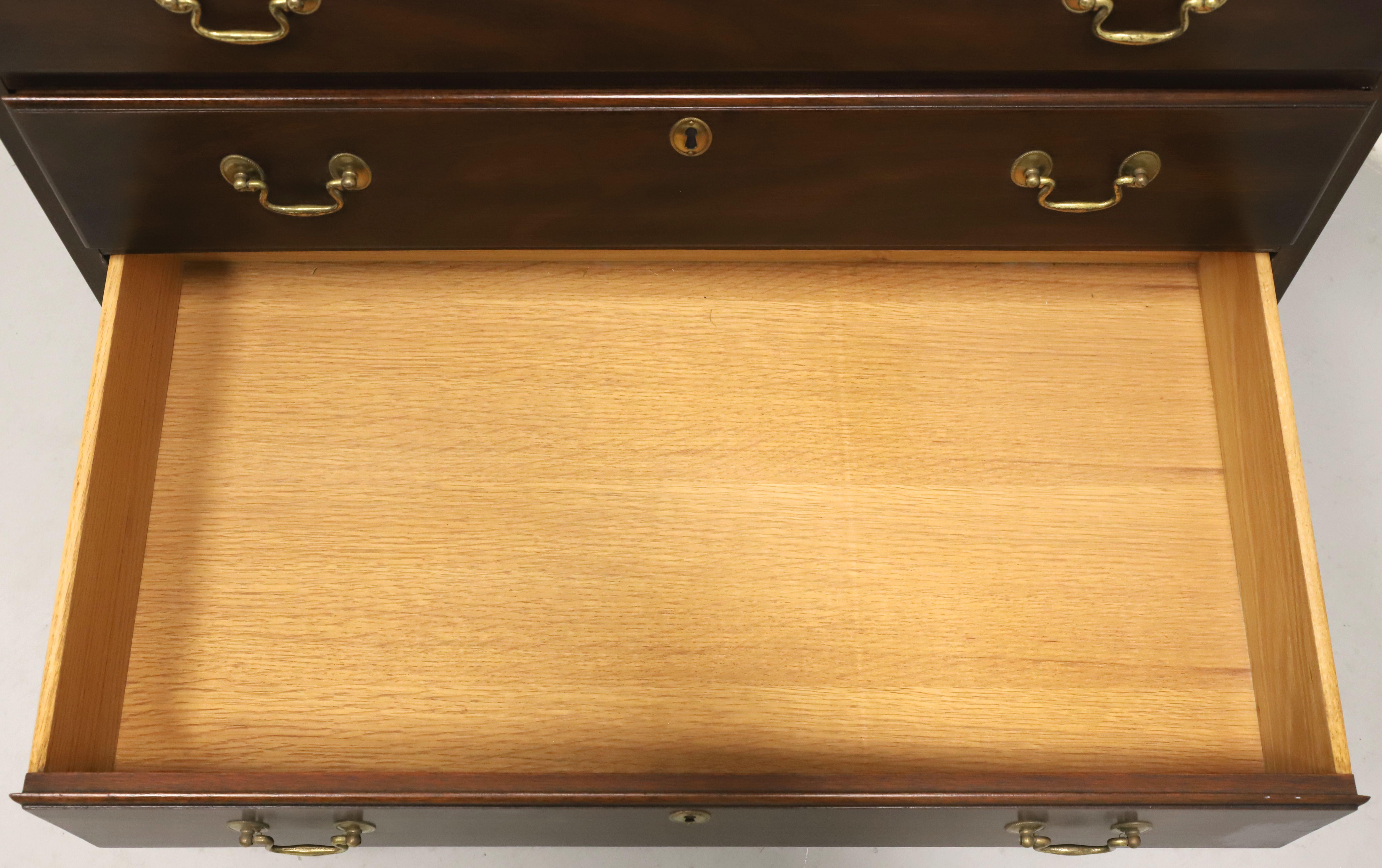 HENKEL HARRIS 2401 29 Mahogany Chippendale Serving Chest For Sale 3