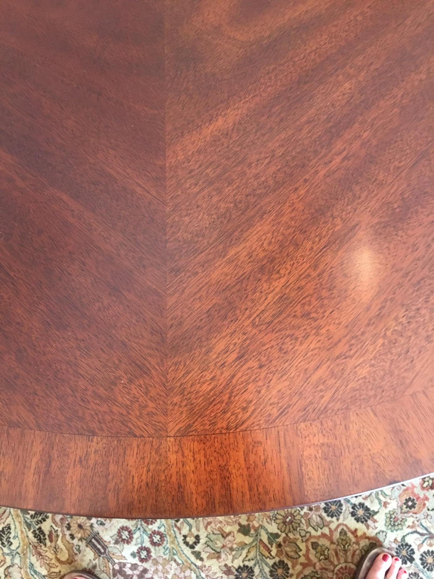 Stained Henkel-Harris Centre Table- Mahogany For Sale