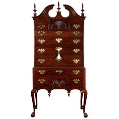 Henkel-Harris Dale High Chest, 18th Century Spnea Authorized Reproduction