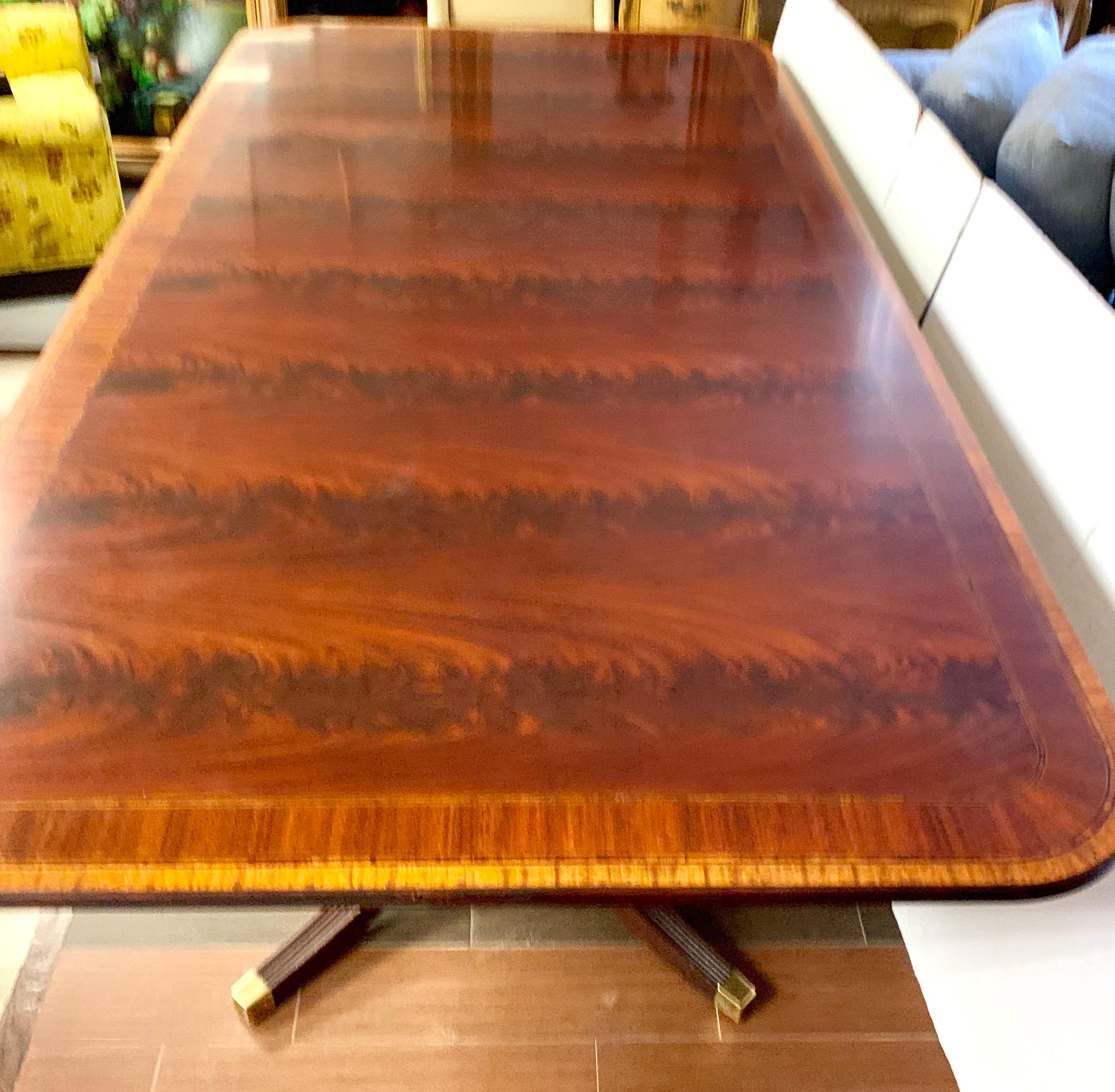 henkel harris mahogany dining table
