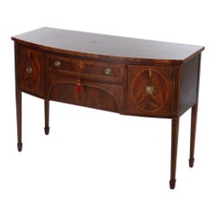 Henkel-Harris, Fallon & Hellen Inc English Style Mahogany Banded Sideboard c1930