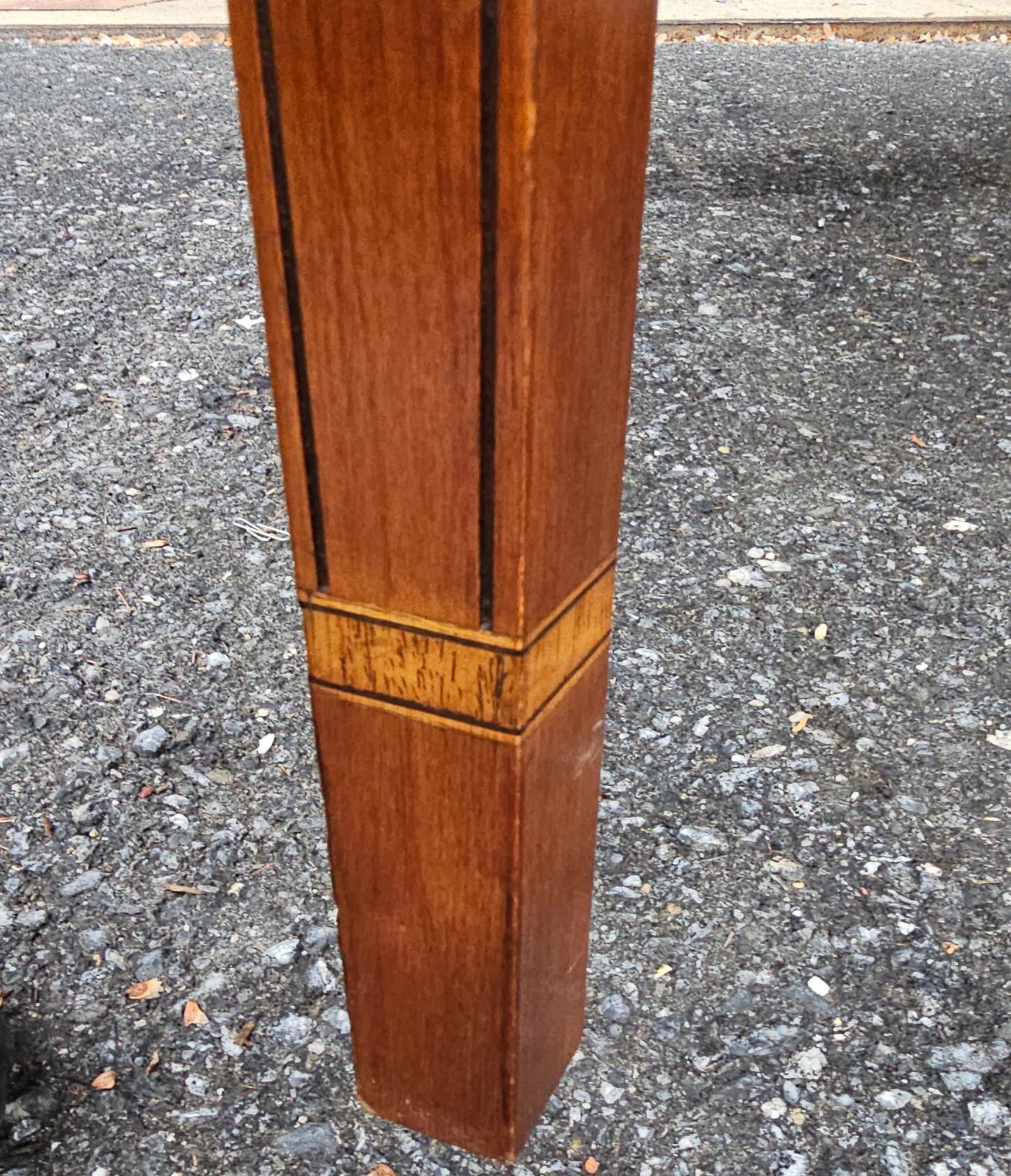 Henkel Harris Federal Cherry Extension table de salle à manger à trois feuilles en vente 3