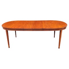 Henkel Harris Federal Cherry Extension Dining Table with Three Leaves