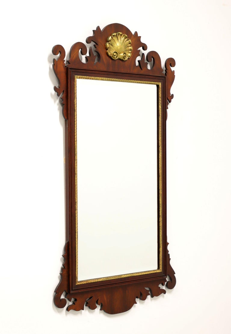 HENKEL HARRIS H-5 Mahogany Chippendale Mirror For Sale 5