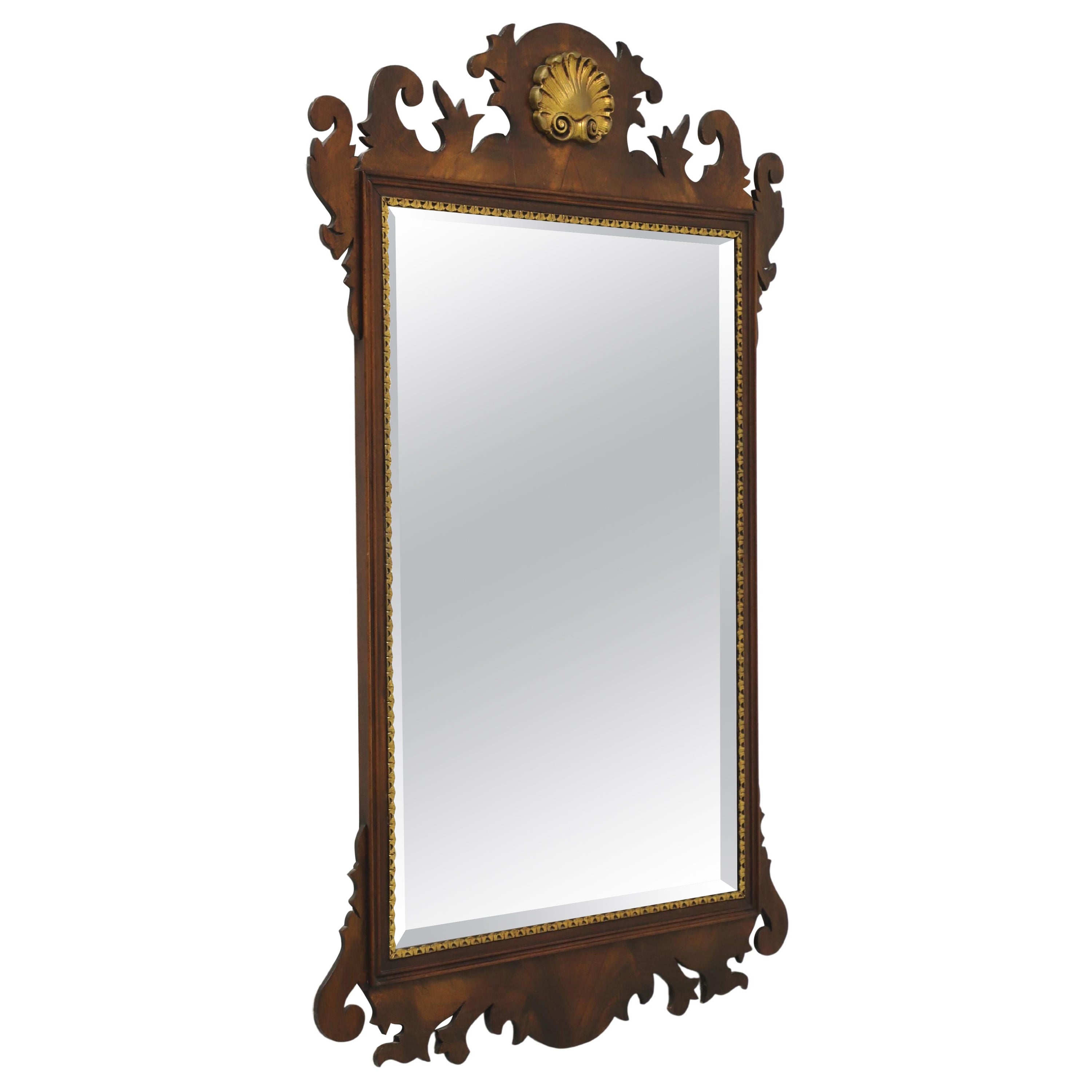 HENKEL HARRIS H-6 29 Mahogany Chippendale Wall Mirror - A For Sale