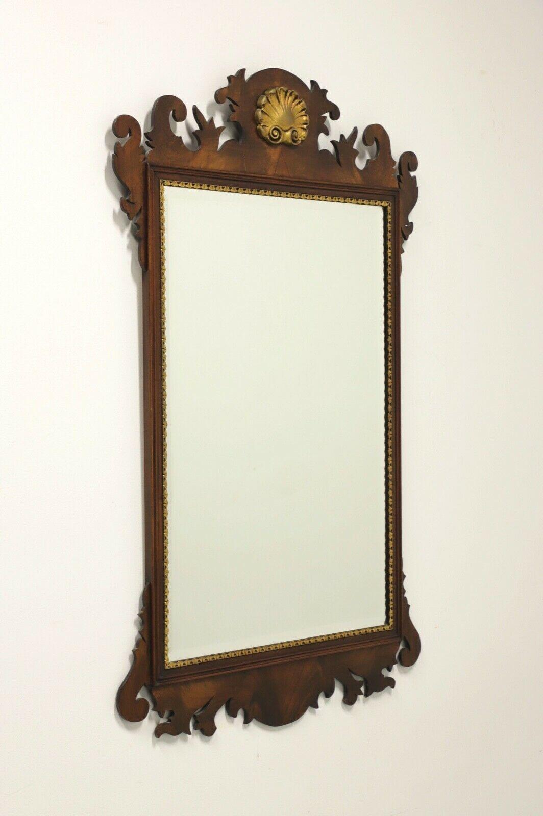 HENKEL HARRIS H-6 29 Mahogany Chippendale Wall Mirror - A For Sale 2