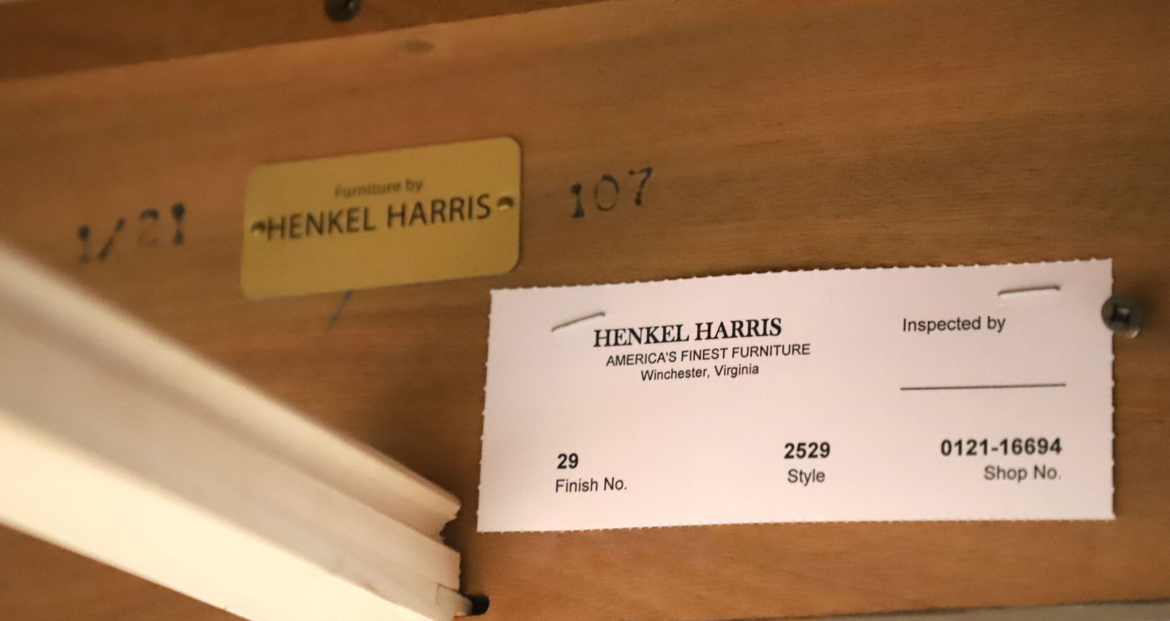 HENKEL HARRIS Hepplewhite Inlaid Mahogany Silver Chest 2529 Finish 29 9