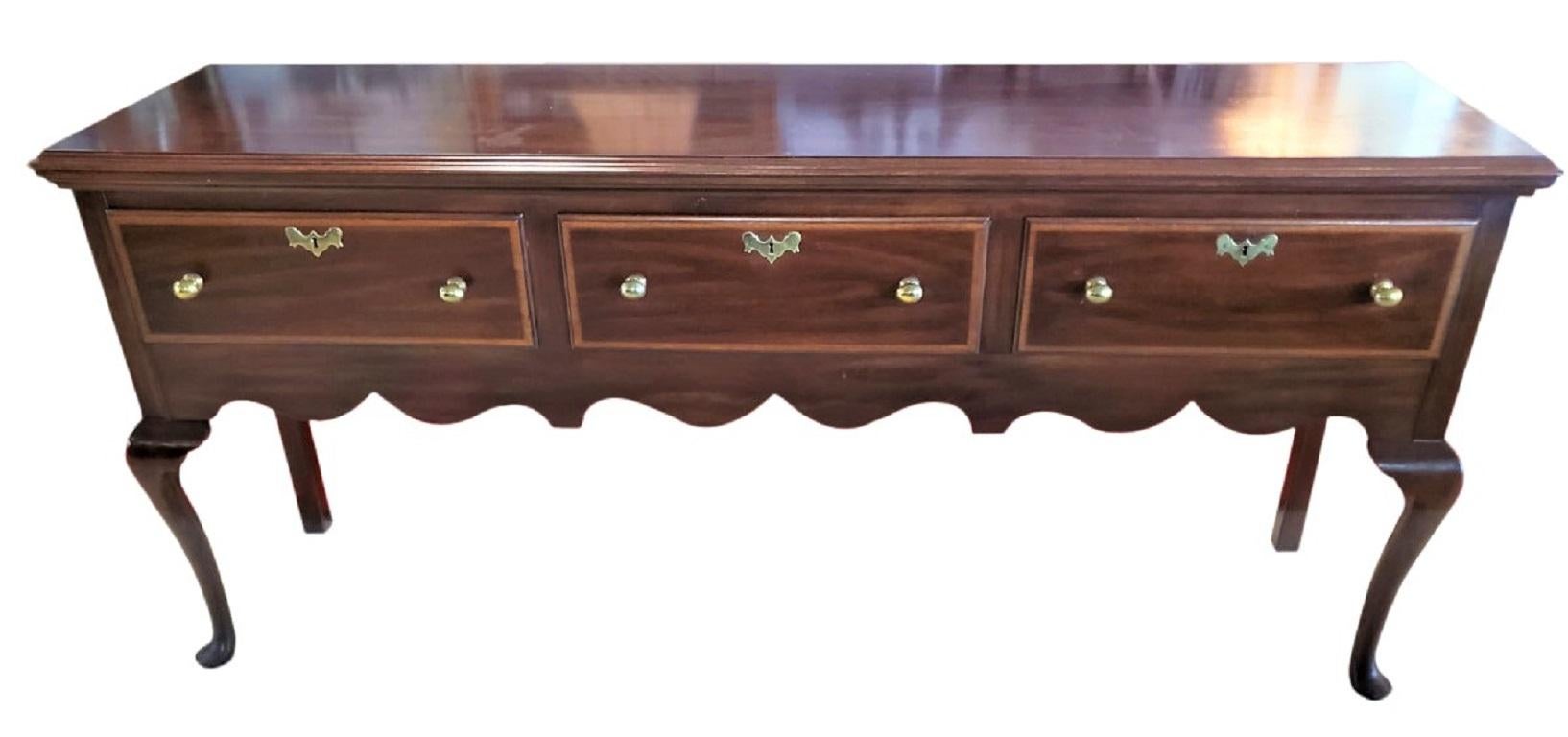 Henkel Harris “Jamestown Colony” Mahogany Buffet, Server