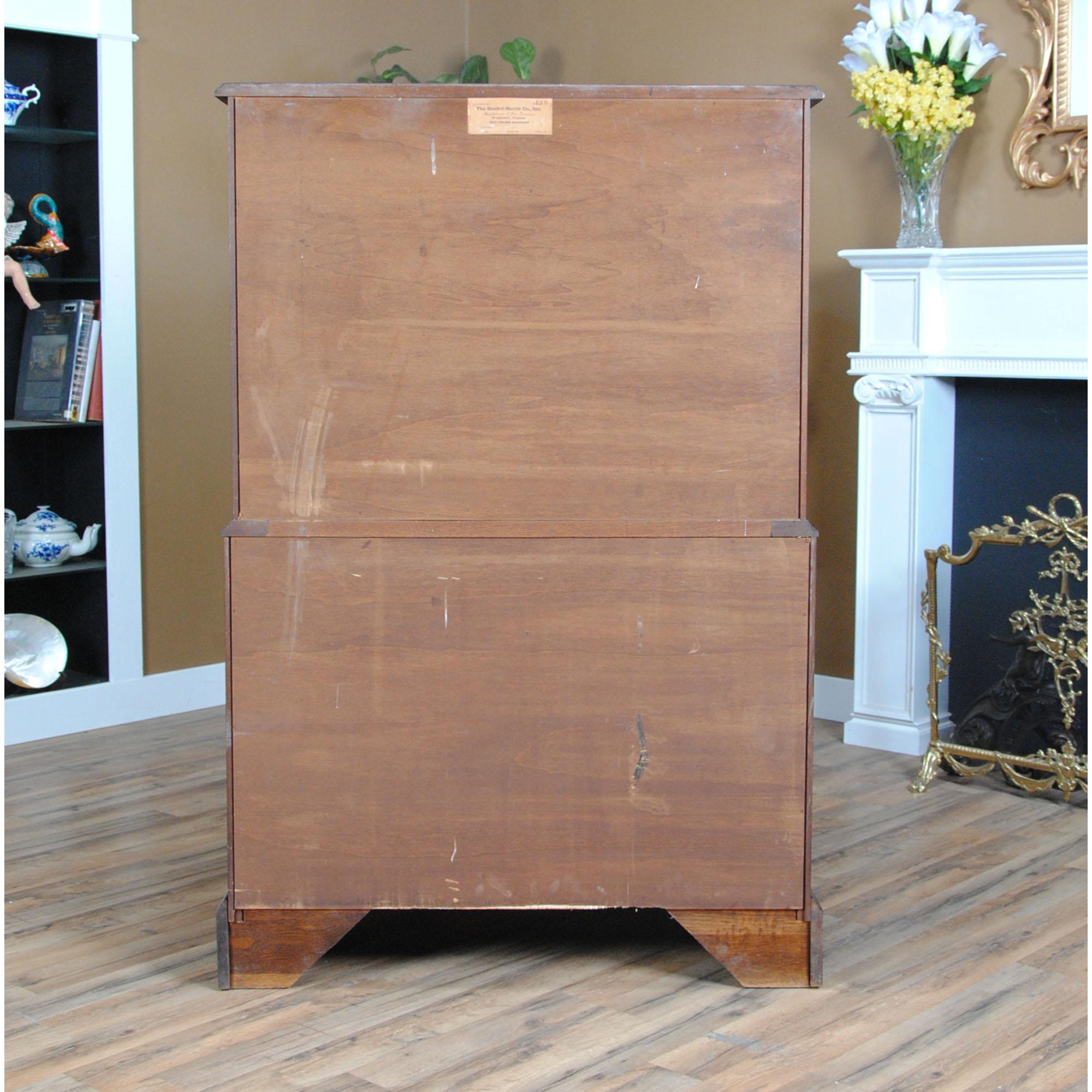 Henkel Harris Mahogany High Chest For Sale 3