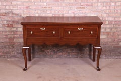 Henkel Harris Mahogany Queen Anne Sideboard Buffet, Newly Refinished