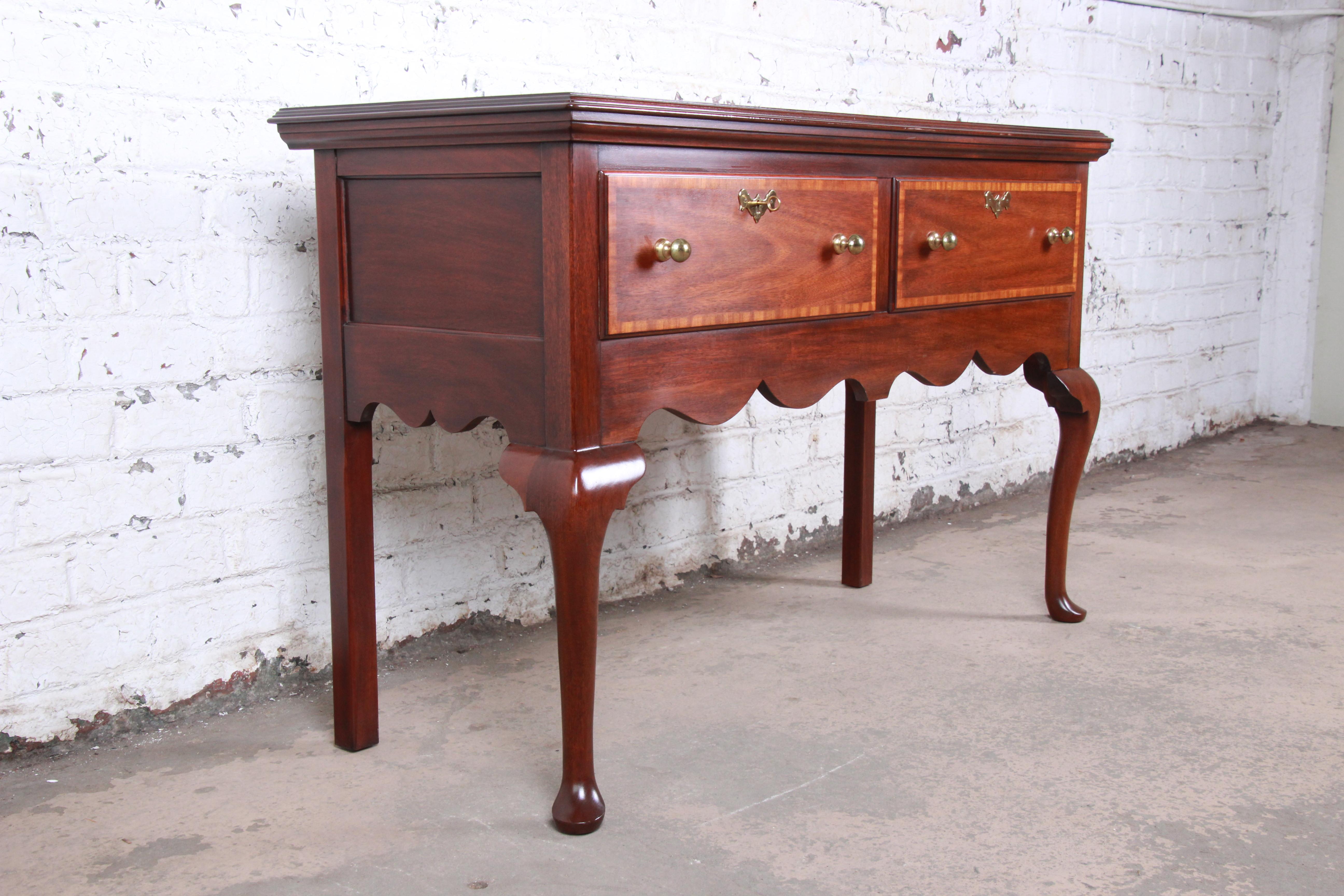 queen anne buffet sideboard