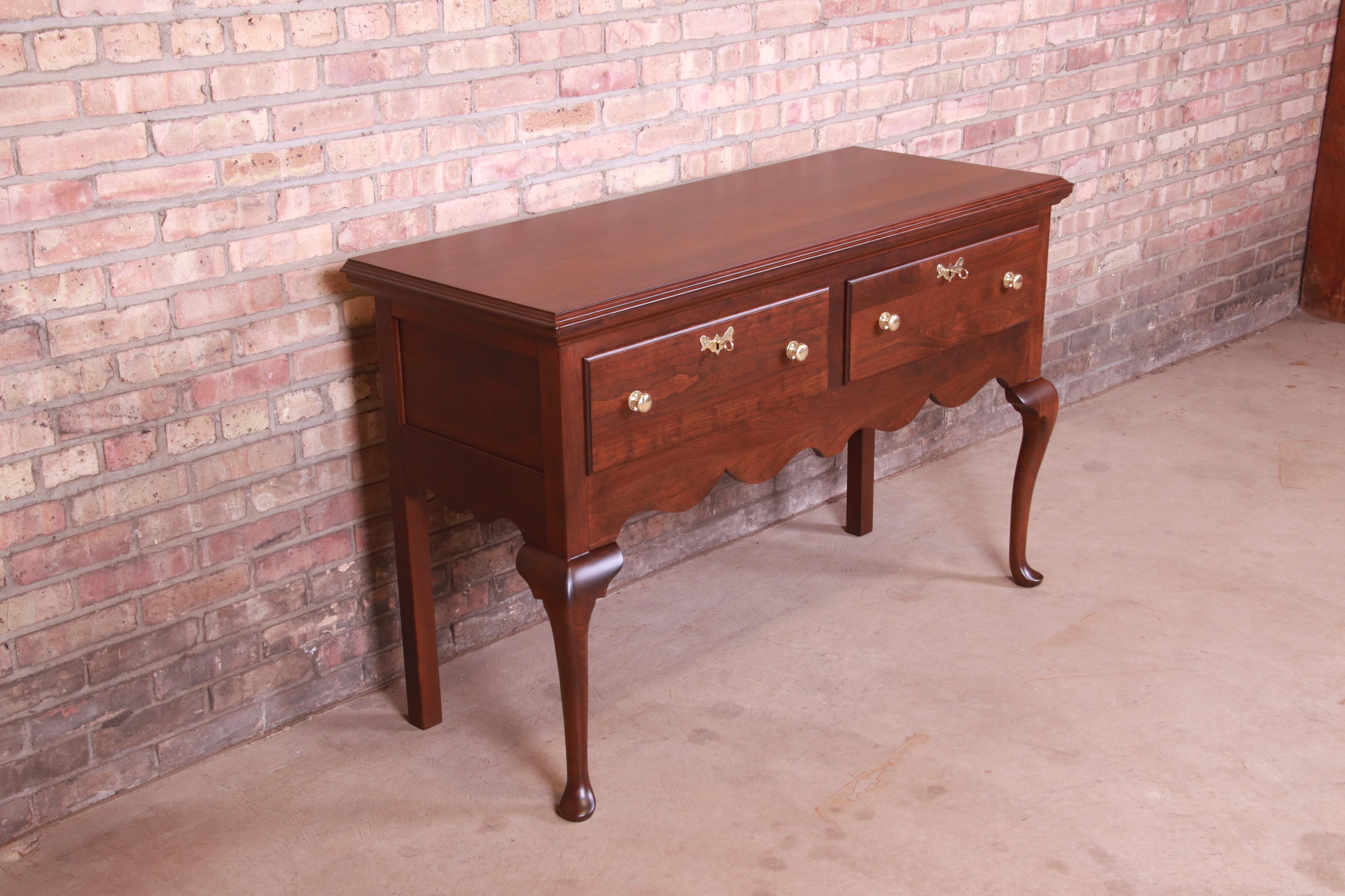 queen anne style sideboard