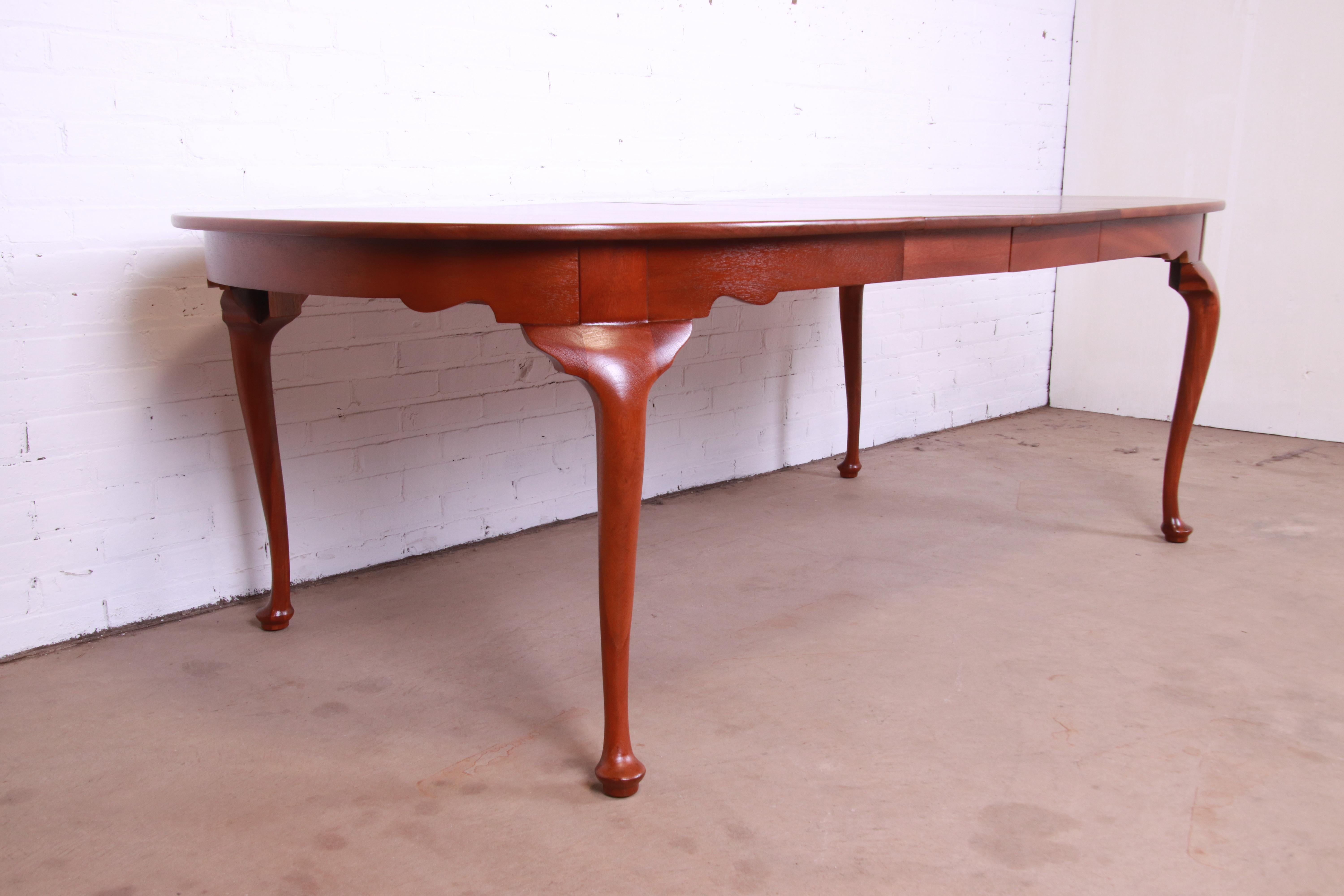 antique queen anne dining table