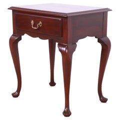 Henkel Harris Queen Solid Mahogany Nightstand or Side Table