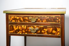 Rare American Faux Tortoiseshell by Henkel-Harris Virginia Side Table