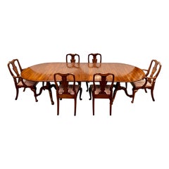 Henkel Harrris Cherry Dining Room Set, 7 Pcs