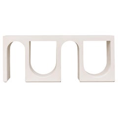 Henley Console Table, Painted Finish, Modern Design, Customizable finish