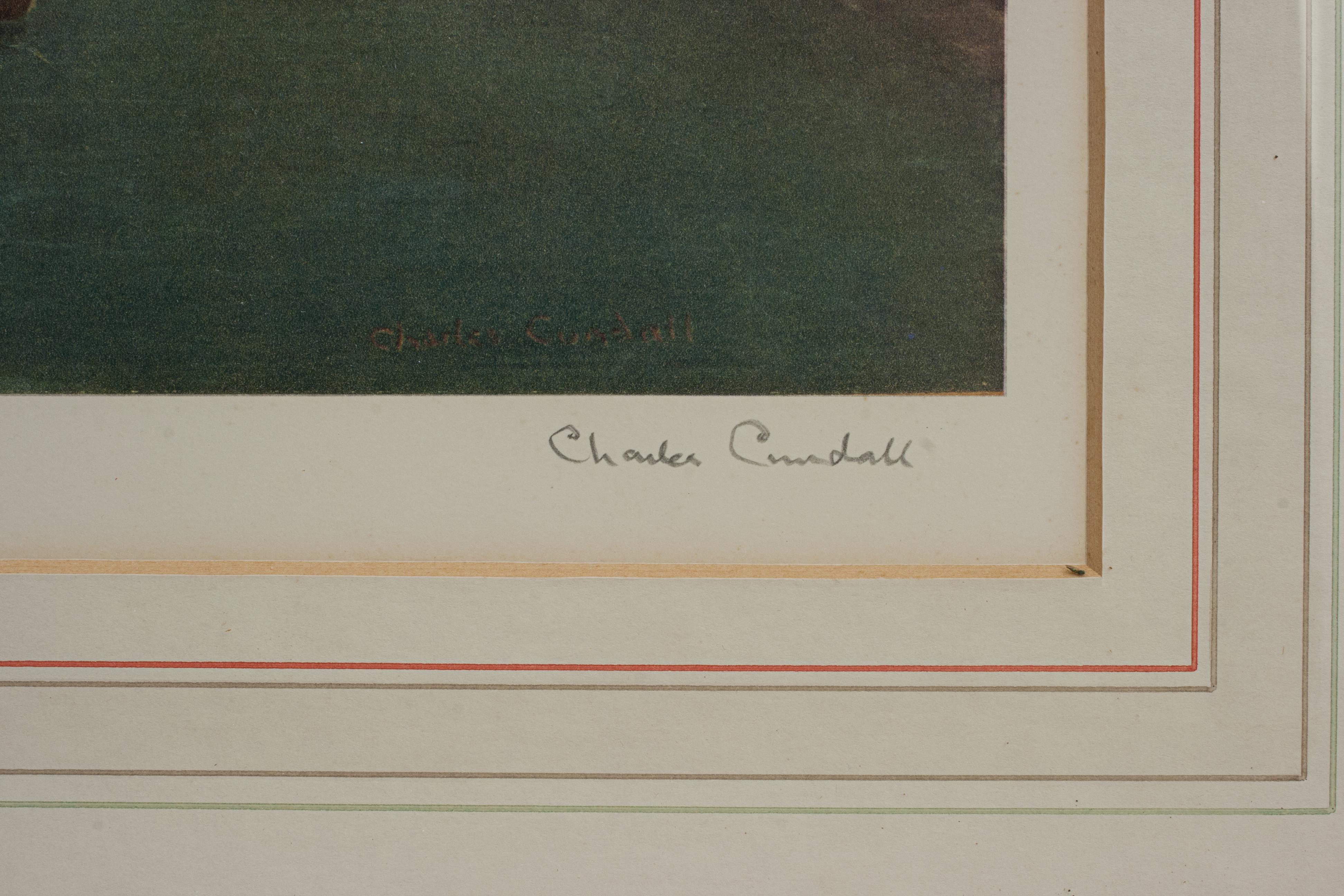 Henley Regatta Rowing Print by Charles Cundall. 6