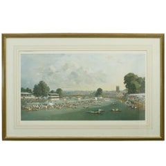 Vintage Henley Royal Regatta by Charles Cundall