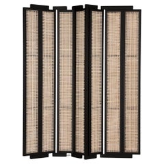 Henley Street Paravant by Yabu Pushelberg in Solid Oak Frame with Natural Cane