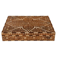 Henna Tattoo Wood Inlay Box