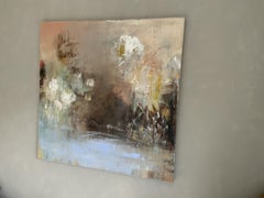 Flower Lake 2, Painting, Acrylic on Canvas
