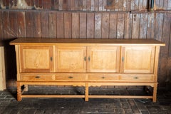 Henning Kjaernulf  Danish Carved Oak Sideboard