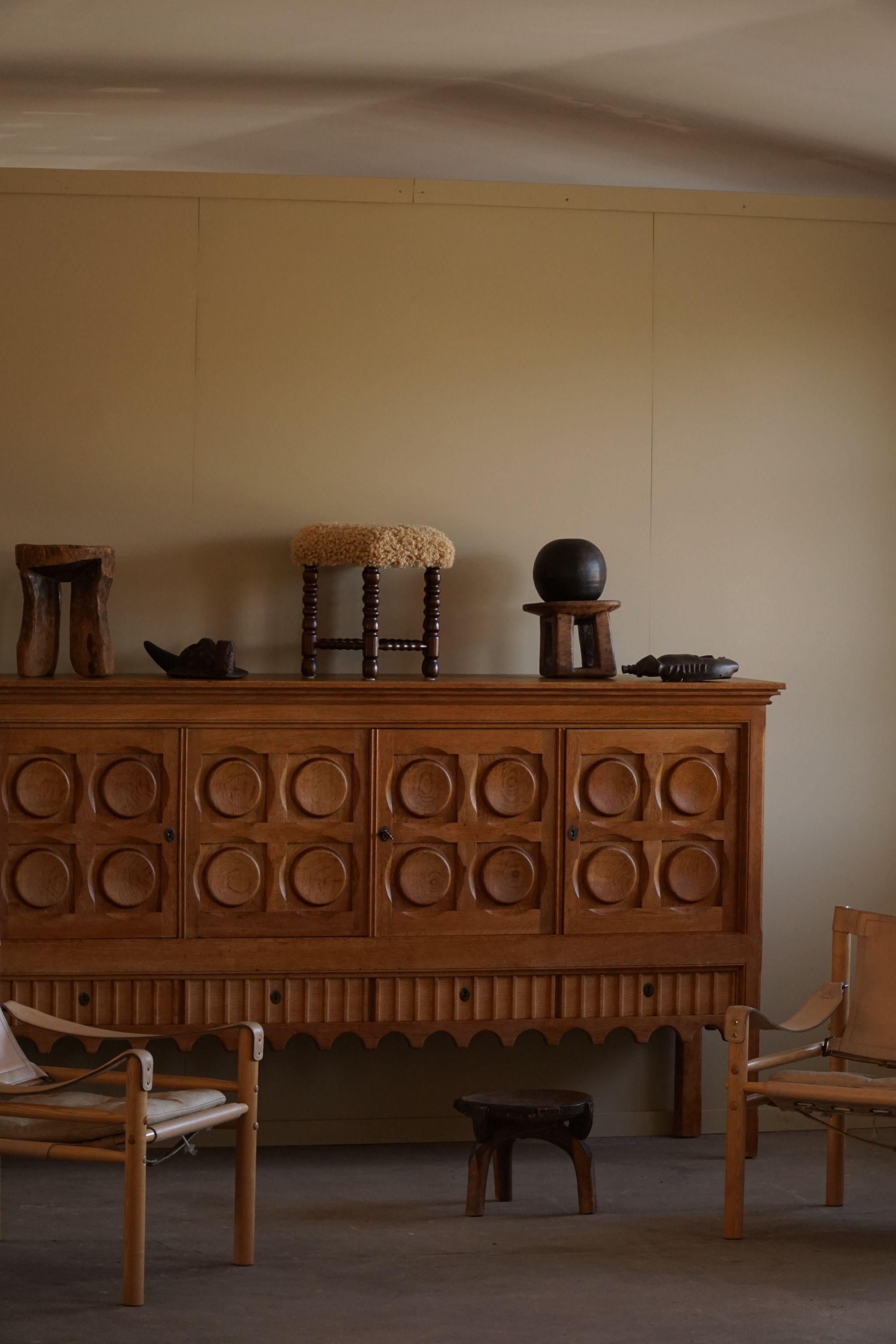 Henning Kjærnulf, Danish Mid Century Modern, Sideboard in Oak, Nyrup Møbelfabrik 6