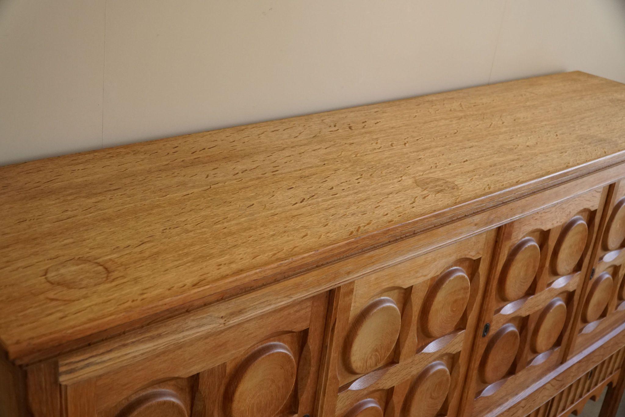 Henning Kjærnulf, Danish Mid Century Modern, Sideboard in Oak, Nyrup Møbelfabrik 9