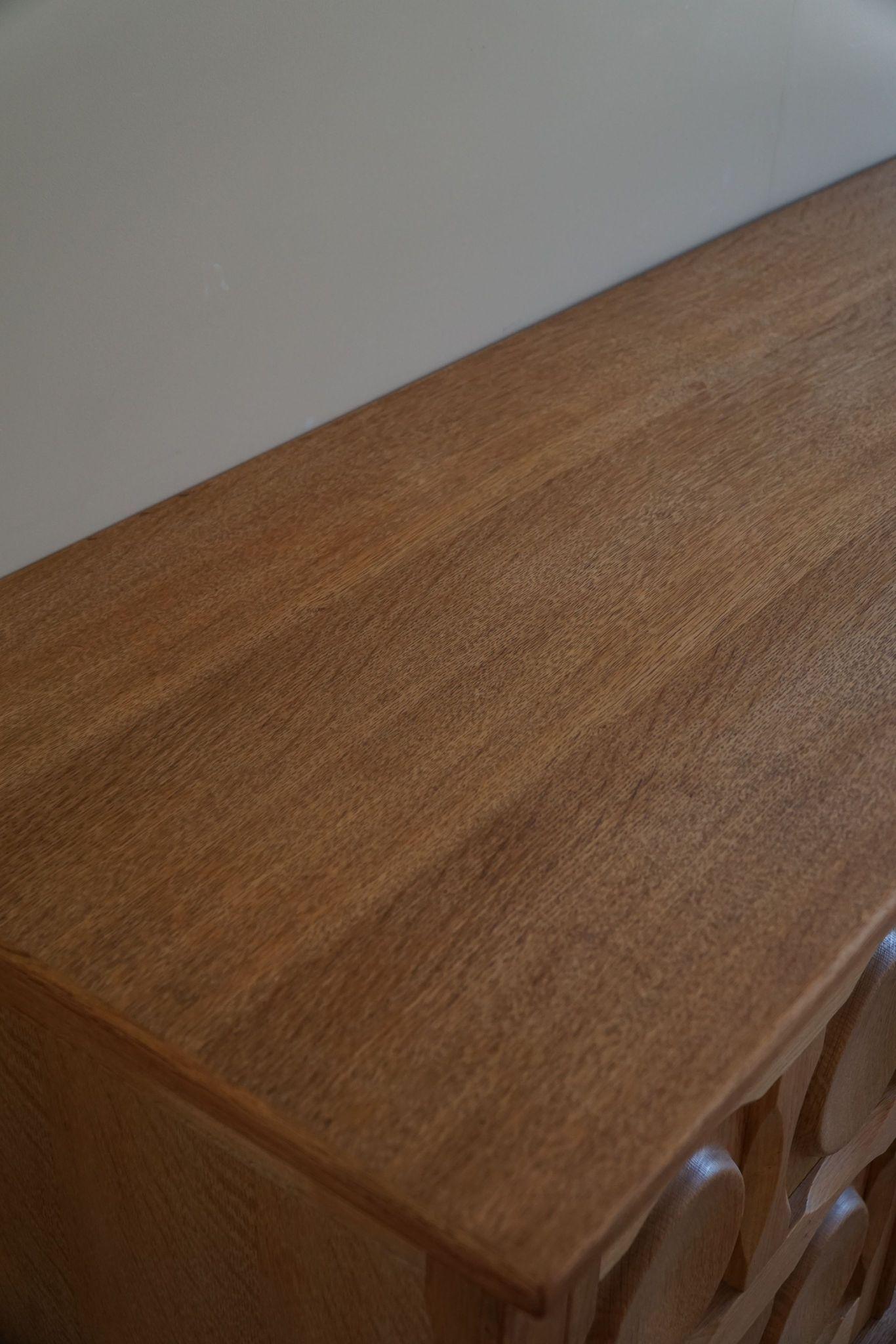 Henning Kjærnulf, Danish Mid Century Modern, Sideboard in Oak, Nyrup Møbelfabrik 10