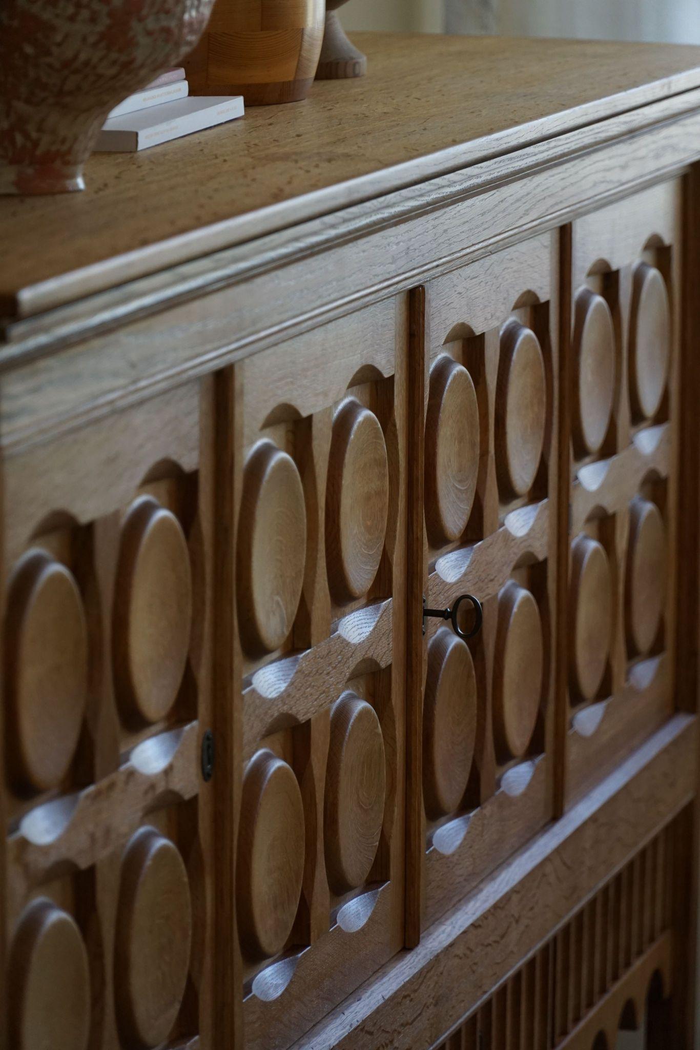 Henning Kjærnulf, Danish Mid Century Modern, Sideboard in Oak, Nyrup Møbelfabrik 3