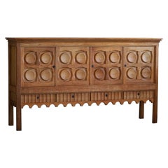 Henning Kjærnulf, Danish Mid Century Modern, Sideboard in Oak, Nyrup Møbelfabrik