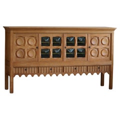 Henning Kjærnulf, Danish Mid Century Modern, Sideboard in Oak, Nyrup Møbelfabrik
