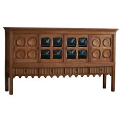Henning Kjærnulf, Danish Mid Century Modern, Sideboard in Oak, Nyrup Møbelfabrik