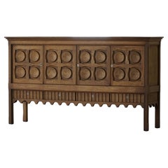 Henning Kjærnulf, Dänische Mid Century Modern, Sideboard in Eiche, Nyrup Møbelfabrik