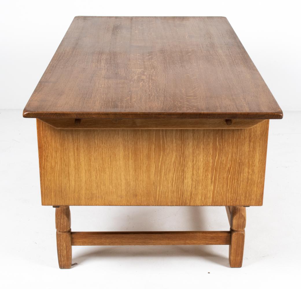 Henning Kjaernulf Danish Mid-Century Oak Desk For Sale 12
